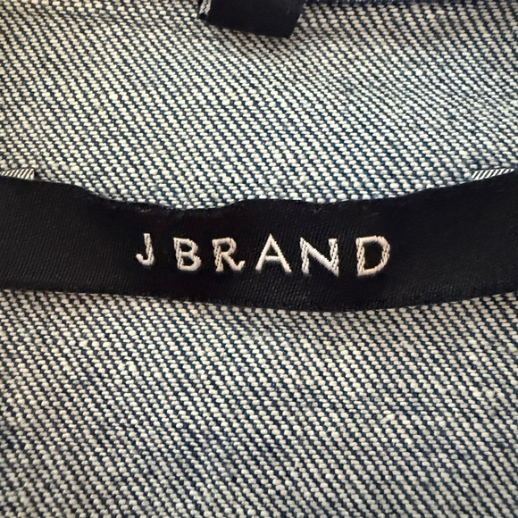 J Brand Medium Wash Denim Jacket Cotton Slim Fit  - Size Medium - Picture 4 of 8